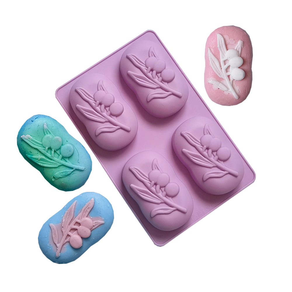 4 Cavities Oval Olive Tree Sil - огляд і ціна Soap Making Guide For Beginners