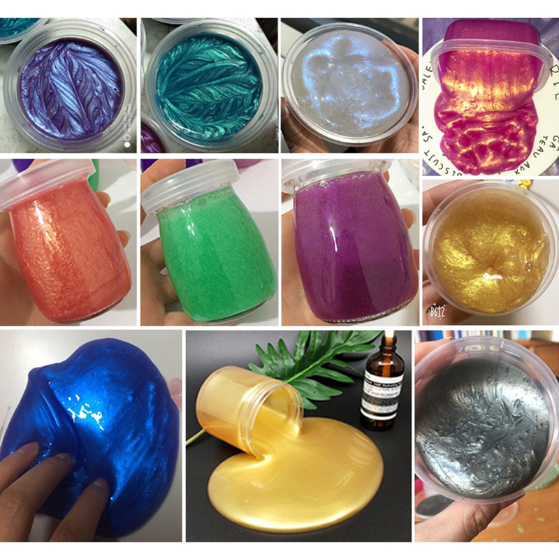 Pearl Powder Pigment 50g Mica  - огляд і ціна Oxide Pigment Soap