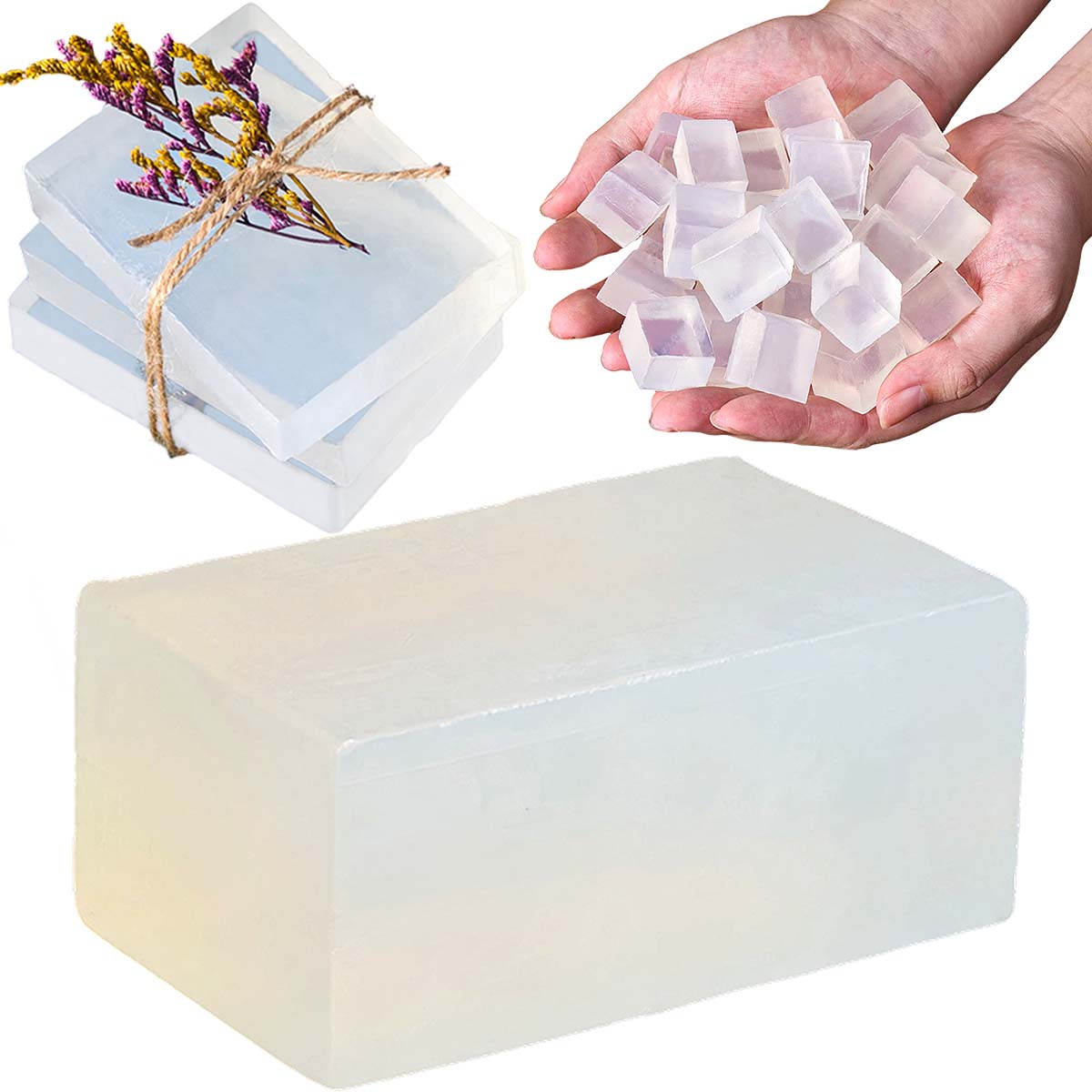 Transparent White Glycerin Soa - огляд і ціна Soap Making Glycerin