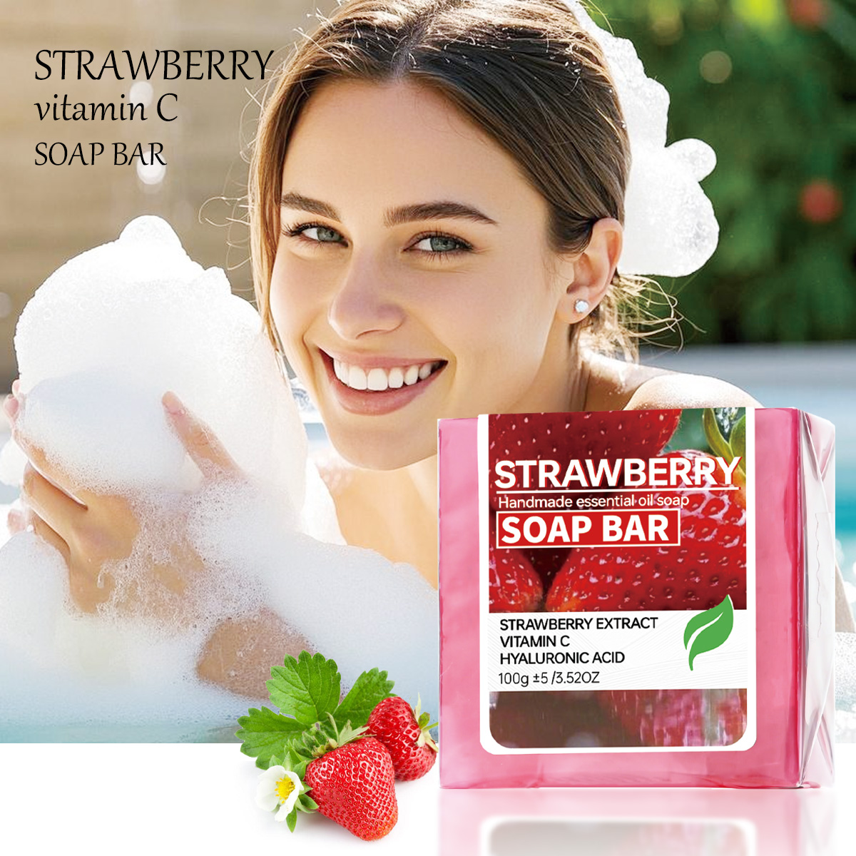 Strawberry Fruit Jam Puree Ess - огляд і ціна Soap Making Glycerin