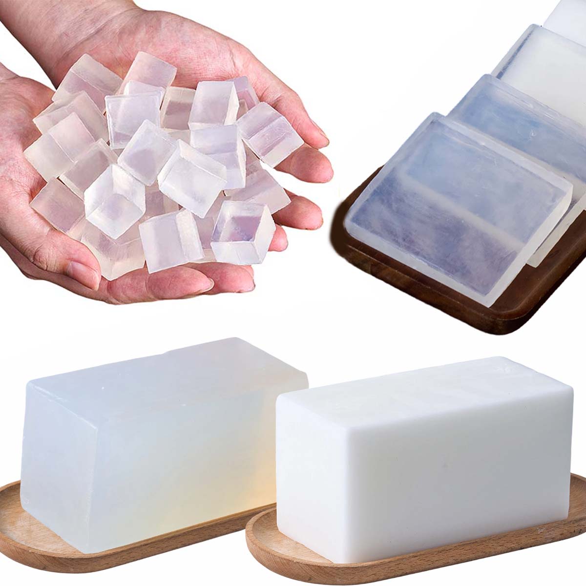 1000g Glycerin Soap Base DIY H - огляд і ціна Soap Making Glycerin