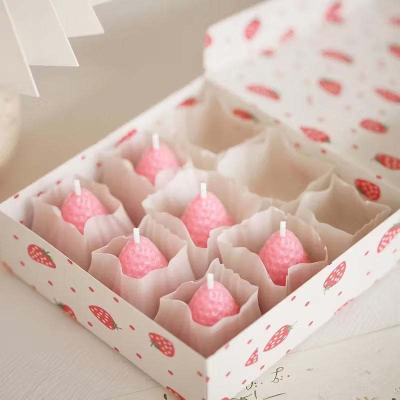Strawberry Silicone Candle Mol - огляд і ціна Soap Making Guide For Beginners
