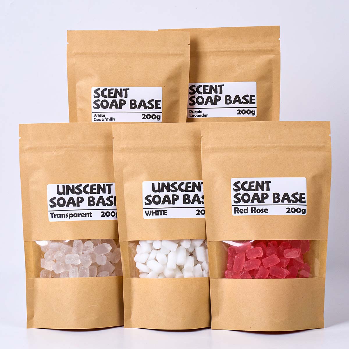 200g Color Glycerin Soap Base  - огляд і ціна Soap Making Glycerin