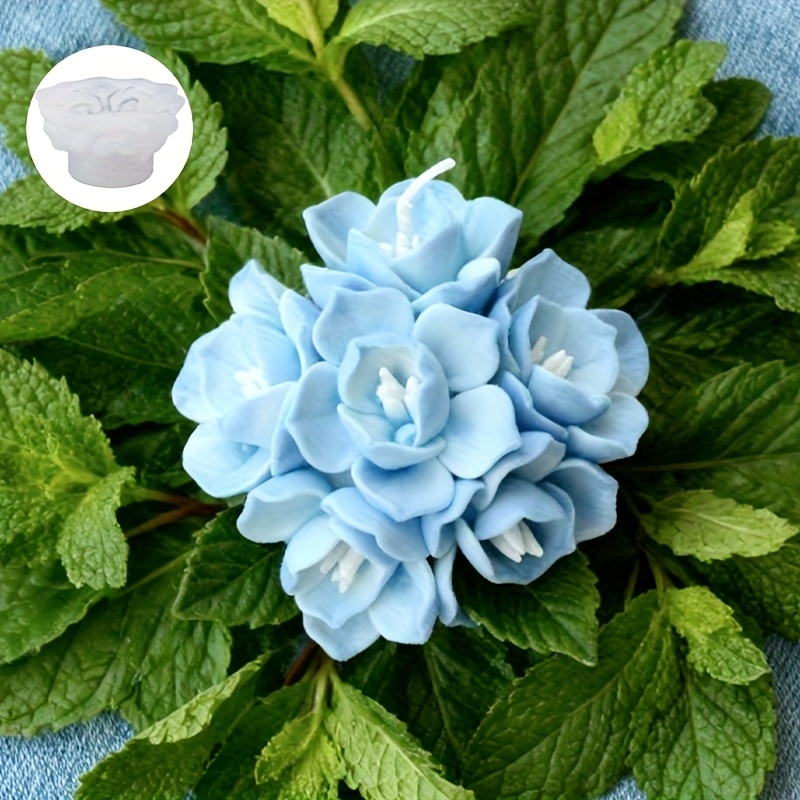 1 Hydrangea Candle Silicone Mo - огляд і ціна Soap Making Guide For Beginners