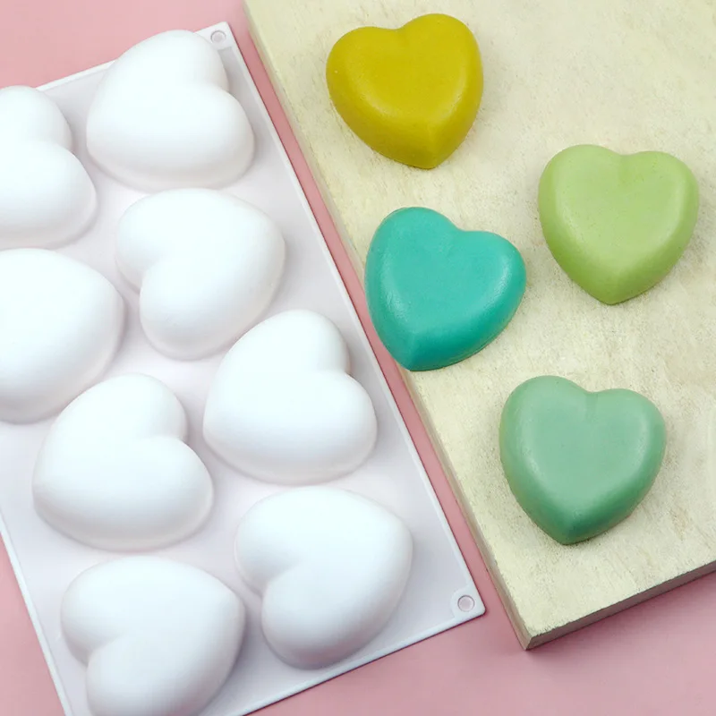 Love Heart Silicone Soap Mold  - огляд і ціна Soap Making Guide For Beginners