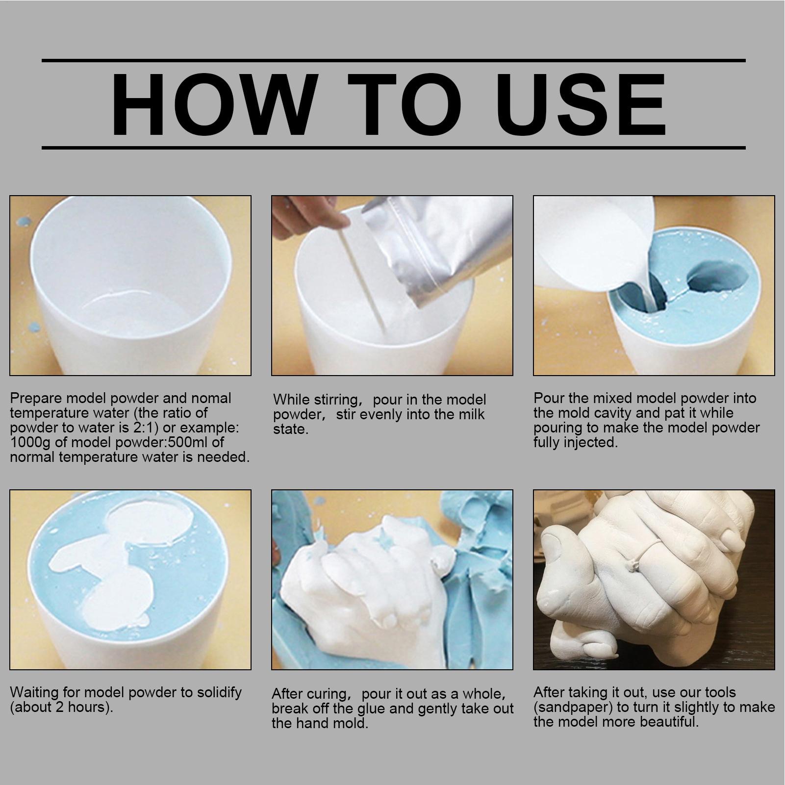 Baby Hand And Foot Casting Kit - огляд і ціна Soap Making Guide For Beginners