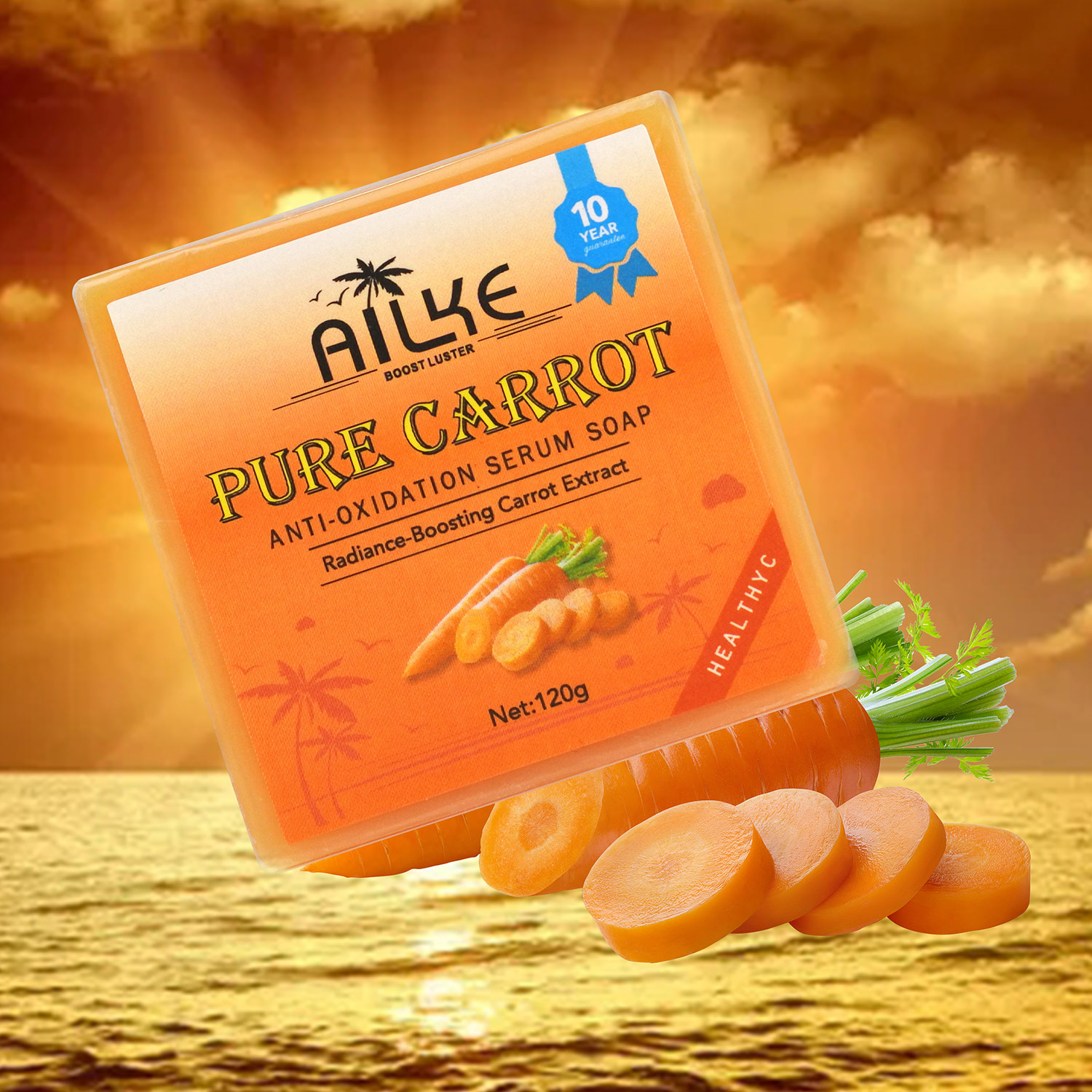 AILKE Pure Carrot Anti-Oxidati - огляд і ціна Soap Making Glycerin
