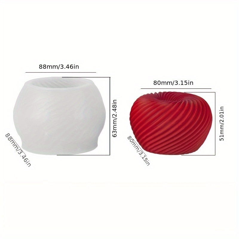 A trendy red apple silicone mo - огляд і ціна Soap Making Guide For Beginners