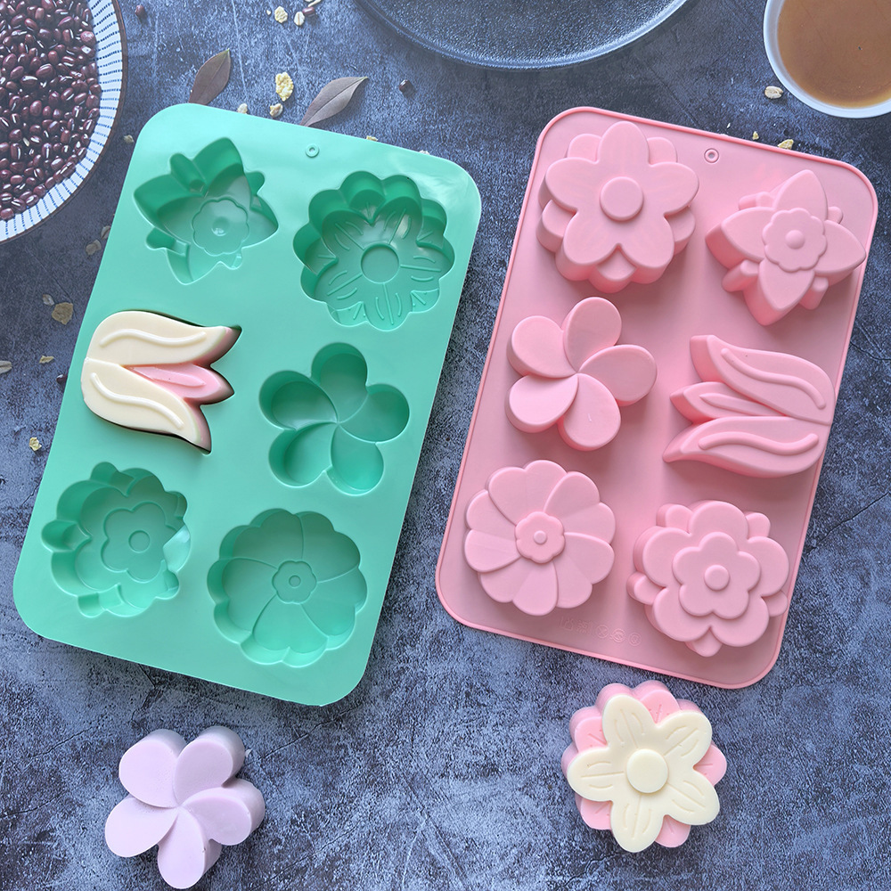 kinds Flower Silicone Molds Di - огляд і ціна Soap Making Guide For Beginners