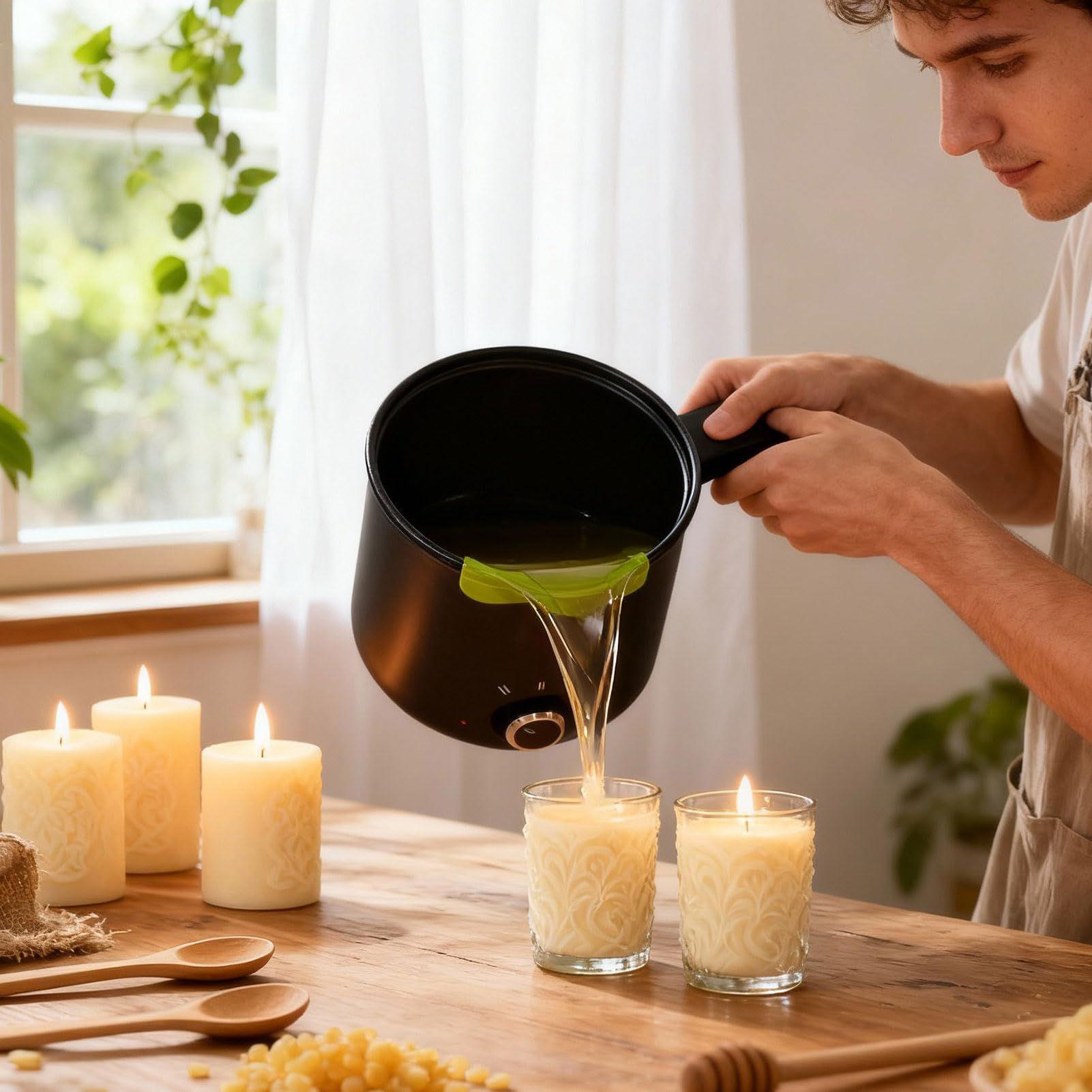 Candle Wax Melting Pot 1.5L La - огляд і ціна Soap Making Guide For Beginners