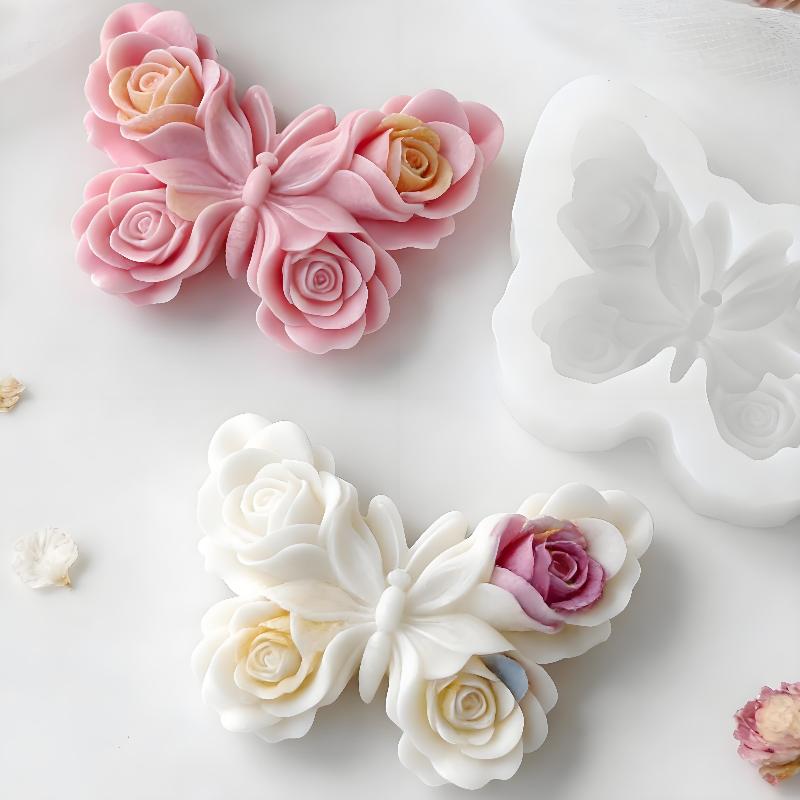 DIY Rose Butterfly Form Silico - огляд і ціна Soap Making Guide For Beginners